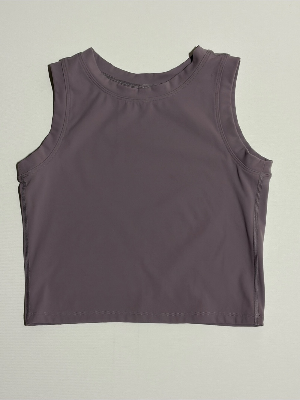 Athleisure Crop Tank Bundle XS White & Mauve HeyNuts Workout Yoga Tops - Picture 4 of 6